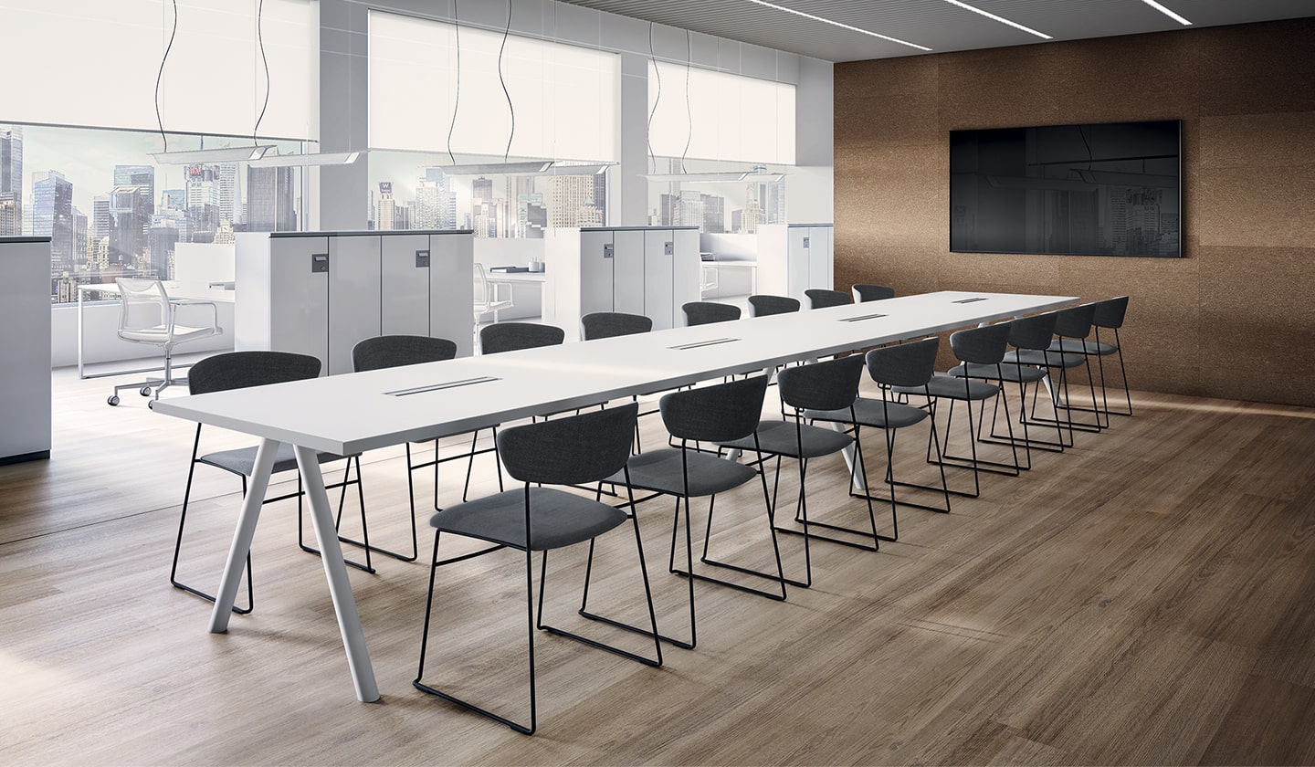 Wolfgang Metal Fornasarig Sleek, Versatile Chair 5