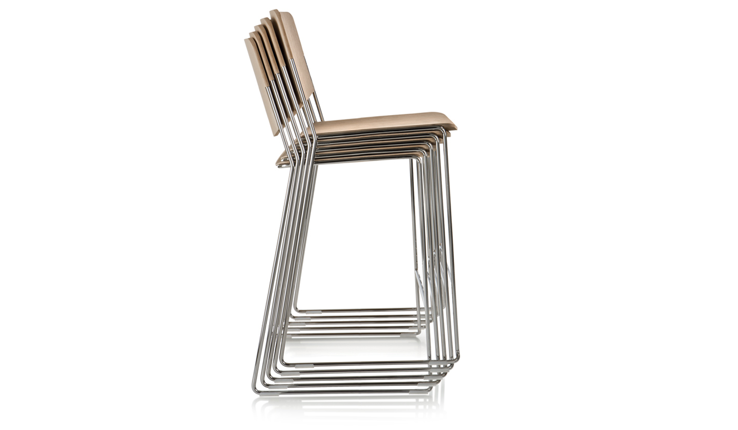 Link Counter 65 Fornasarig Lightweight Stackable Bar Stool 5