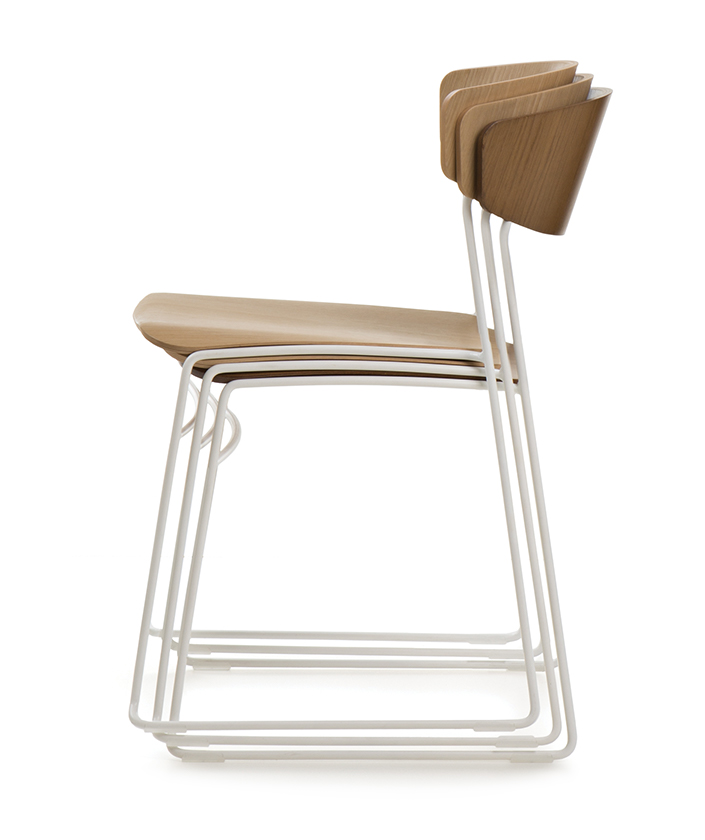 Wolfgang Metal Fornasarig Sleek, Versatile Chair 20