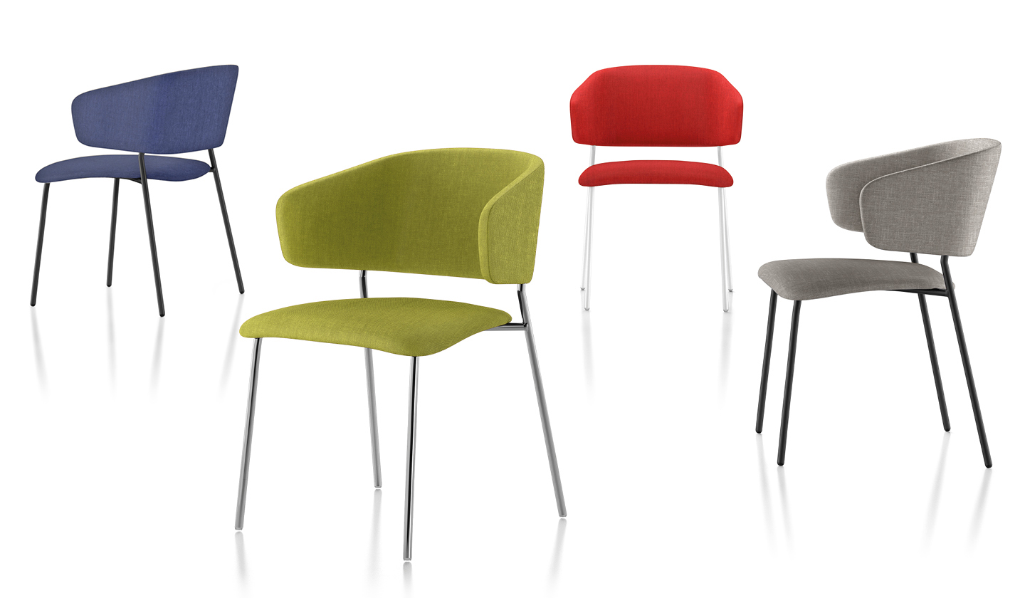 Wolfgang metal 54 Fornasarig light comfort armchair 4