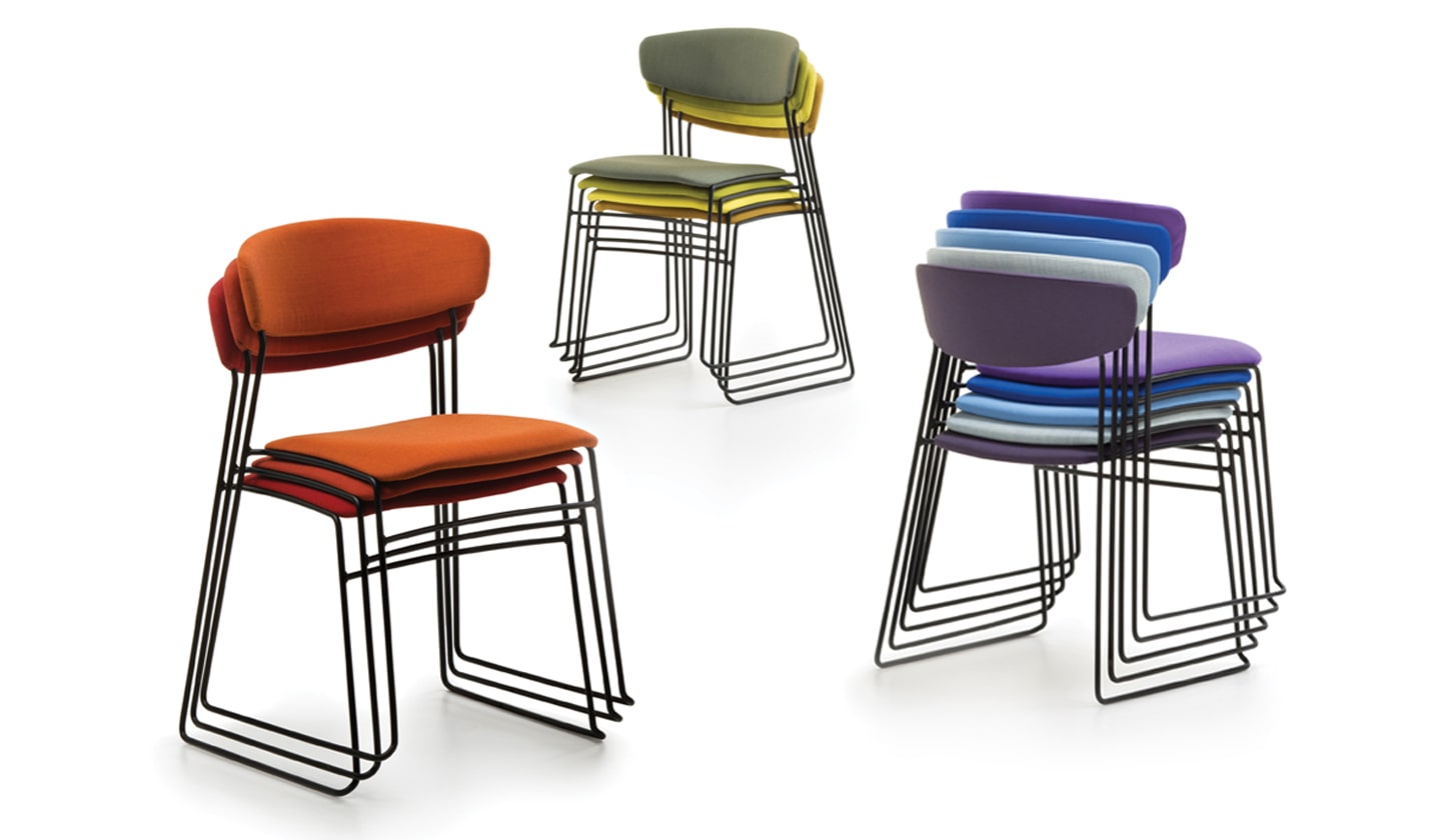 Wolfgang Metal Fornasarig Sleek, Versatile Chair 9