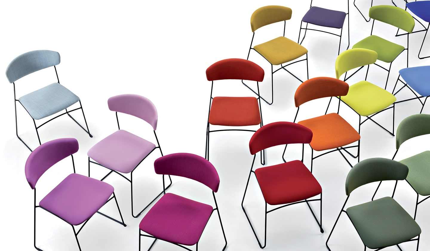 Wolfgang Metal Fornasarig Sleek, Versatile Chair 7
