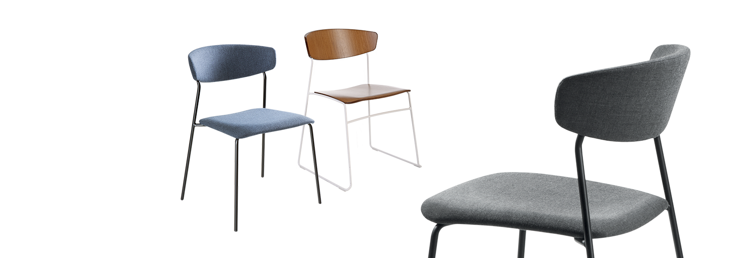 Wolfgang Metal Fornasarig Sleek, Versatile Chair 2