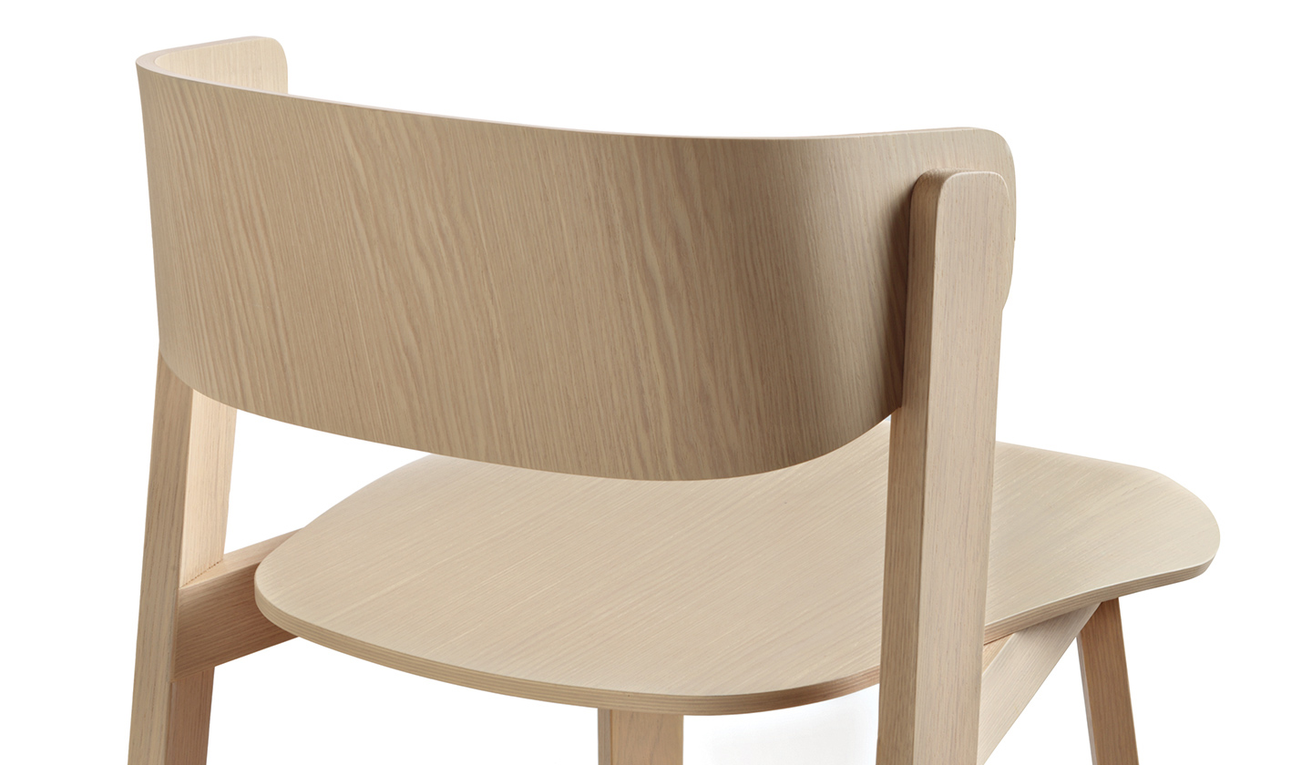 Wolfgang Wood Chair Fornasarig Elegance Scandinavian Design 6