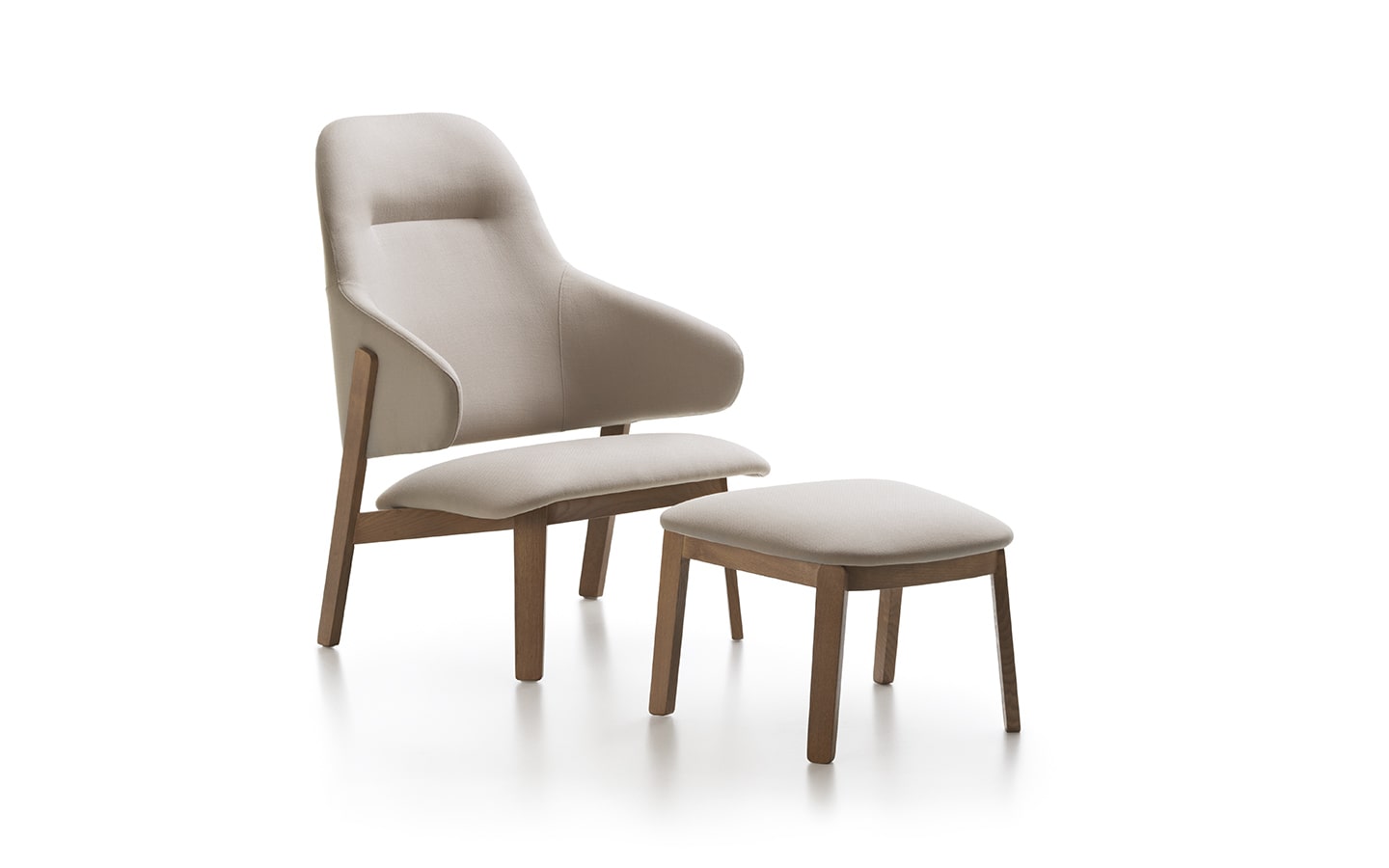 Wolfgang High Back Lounge Fornasarig Scandinavian Design 3