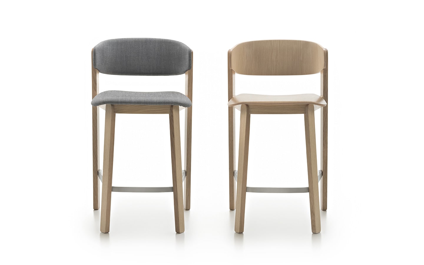 Wolfgang Wood Stool Fornasarig Elegance Scandinavian Design 3