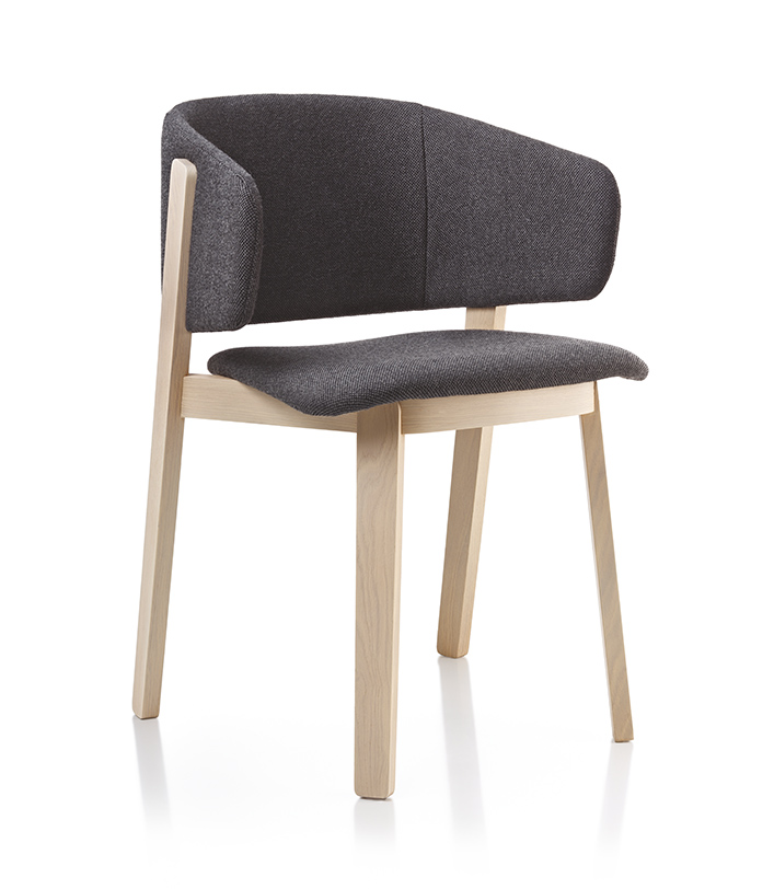 Wolfgang Wood Armchair Fornasarig Elegance Scandinavian Design 8