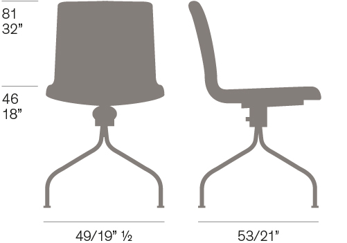 Data Fornasarig Chair Comfortable & Stackable Design 15