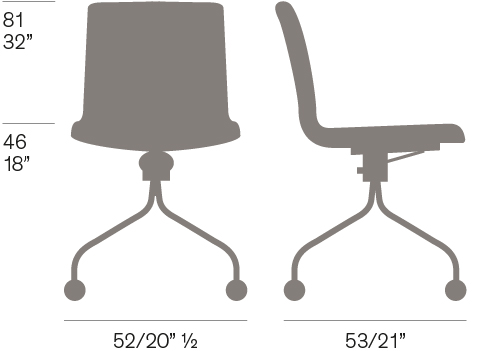 Data Fornasarig Chair Comfortable & Stackable Design 16