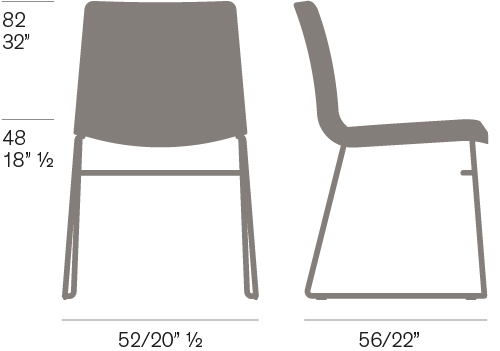 Link Shell Fornasarig lightweight chair 8