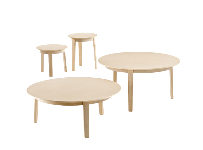 Wolfgang Coffee Table Fornasarig - Elegant Oak Side Tables 2