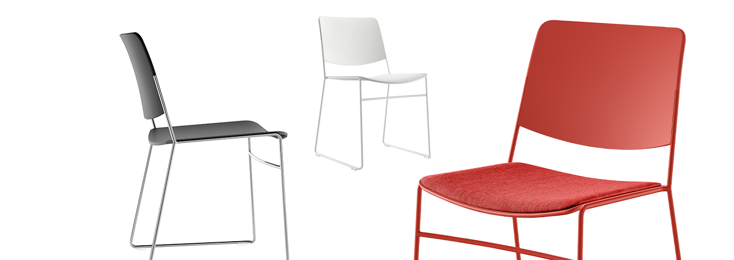 Link 60X Fornasarig Lightweight Stackable chair 2