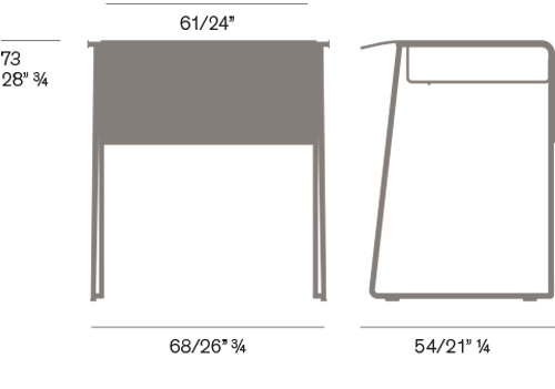 Link Edu Desk, flexibility stacking desk 20
