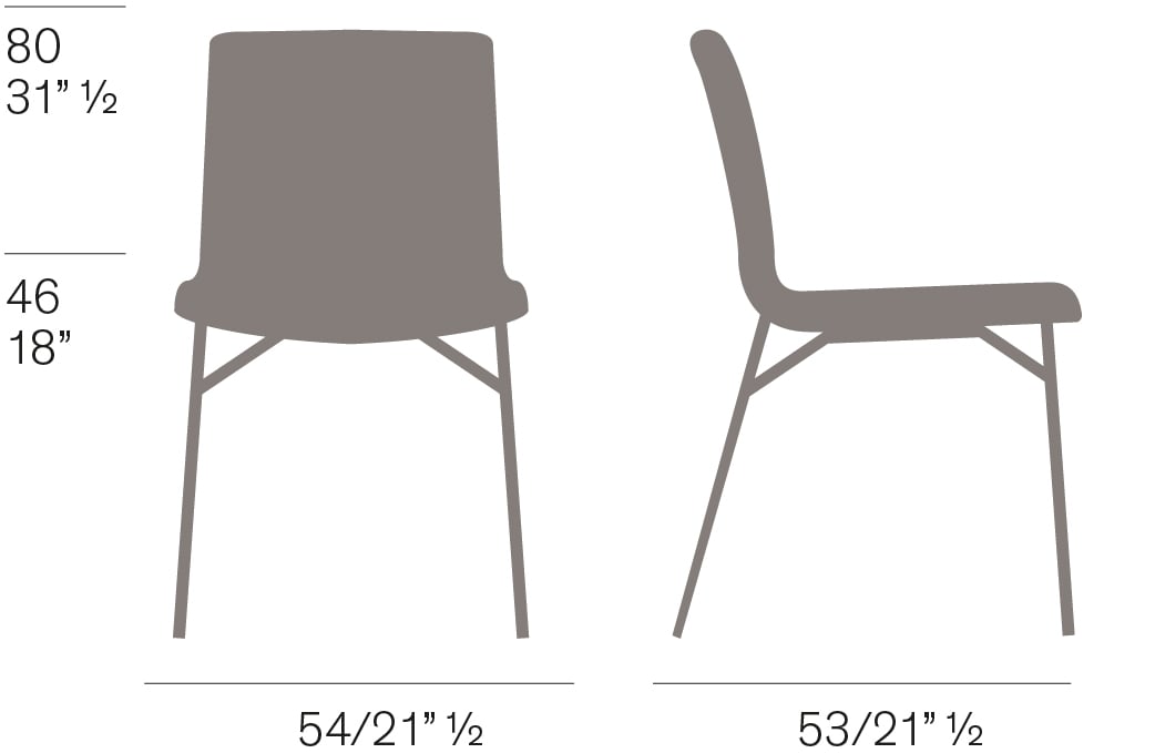 Cato Chair Fornasarig Elegant, Lightweight Seating 17