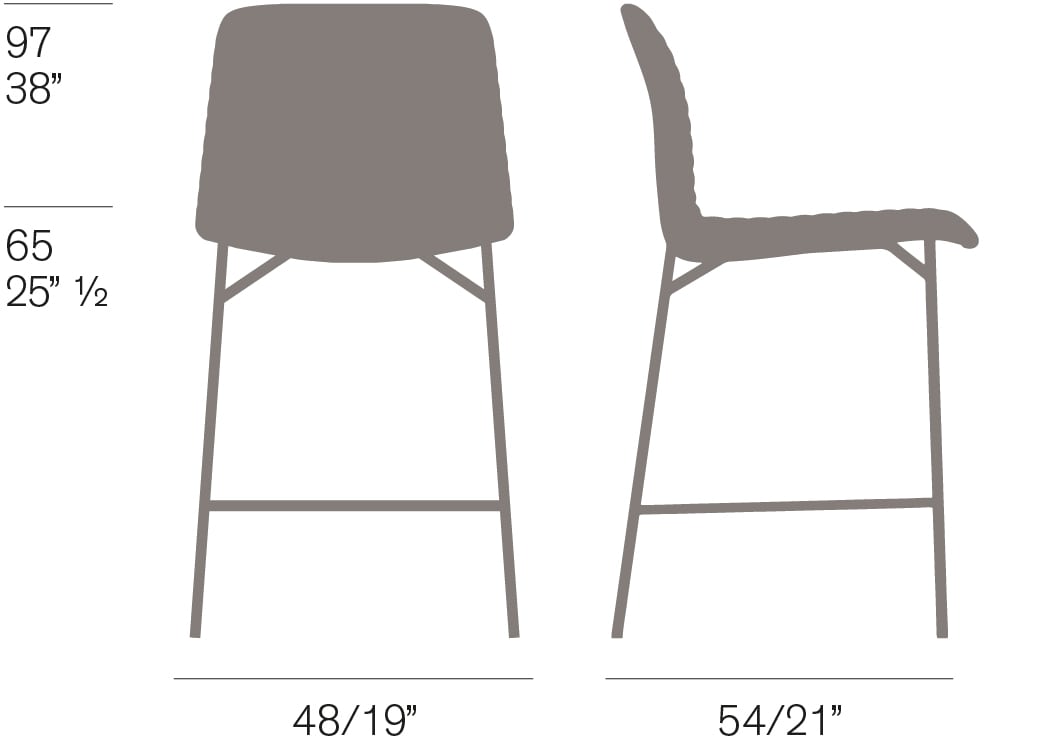 Cato Stool Fornasarig Elegant, Comfortable, Bar stool 13