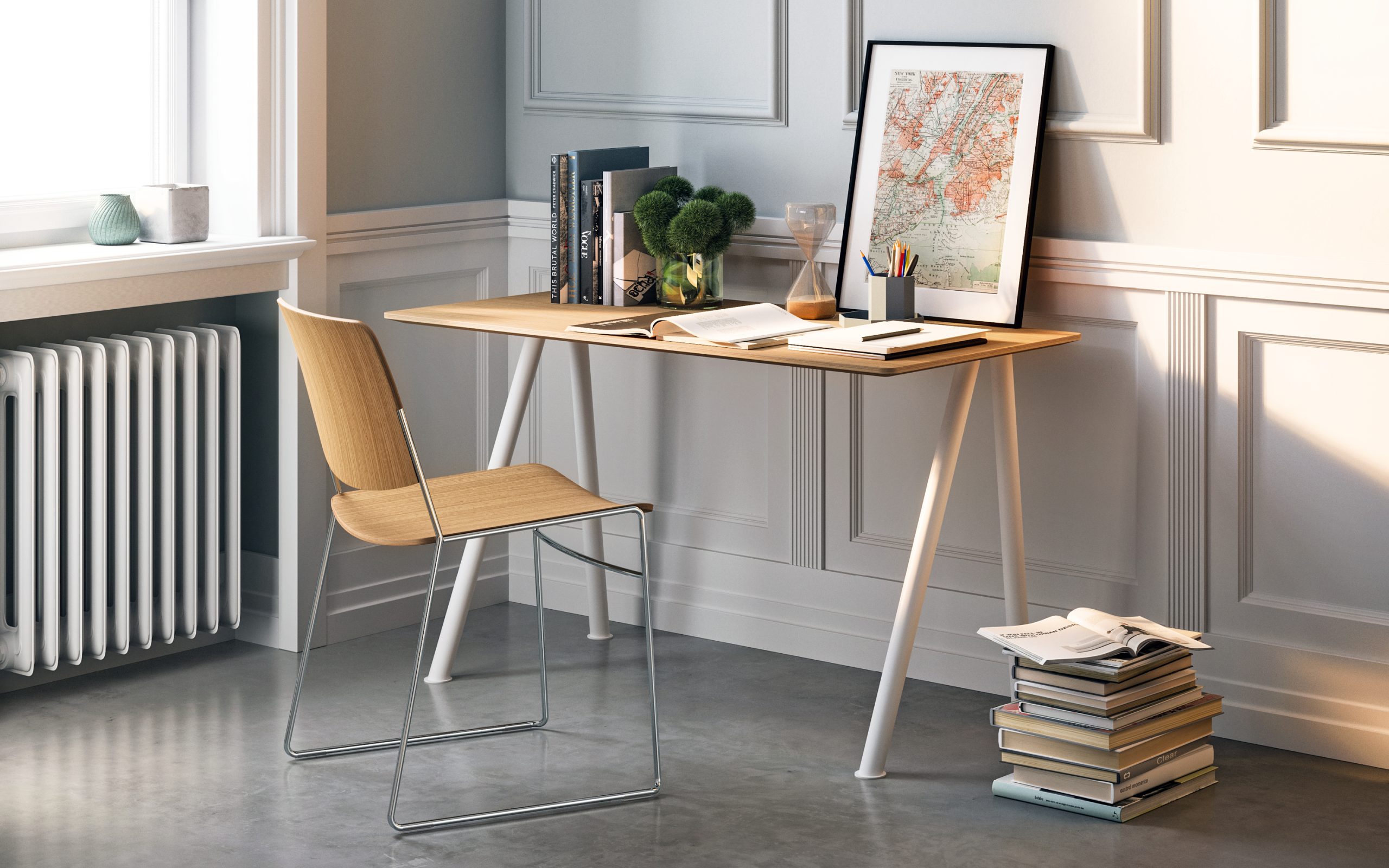 Link 60X Wood Fornasarig Ergonomic, Ultra-slim, Elegant Seating 3