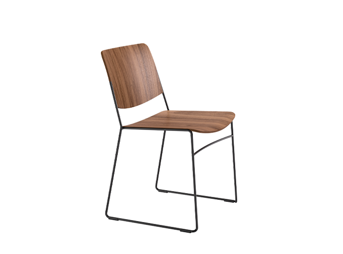Link 60X Wood Fornasarig Ergonomic, Ultra-slim, Elegant Seating 1