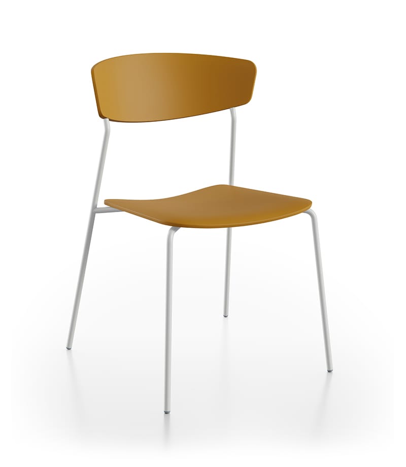 Wolfgang 50X Four Legs Fornasarig - lighter, stackable chair 6