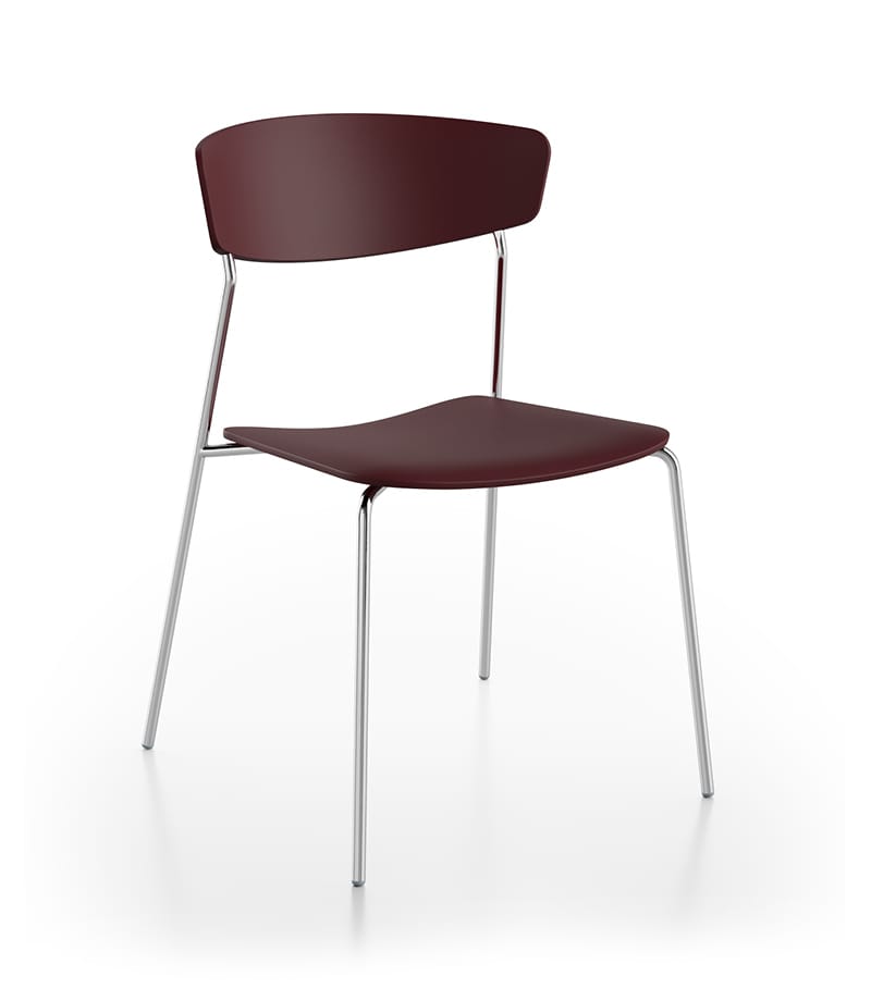 Wolfgang 50X Four Legs Fornasarig - lighter, stackable chair 7