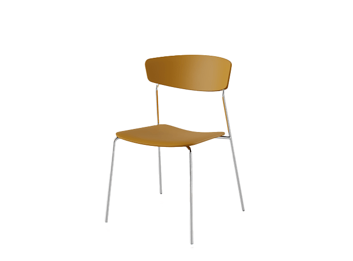 Wolfgang 50X Four Legs Fornasarig - lighter, stackable chair 1