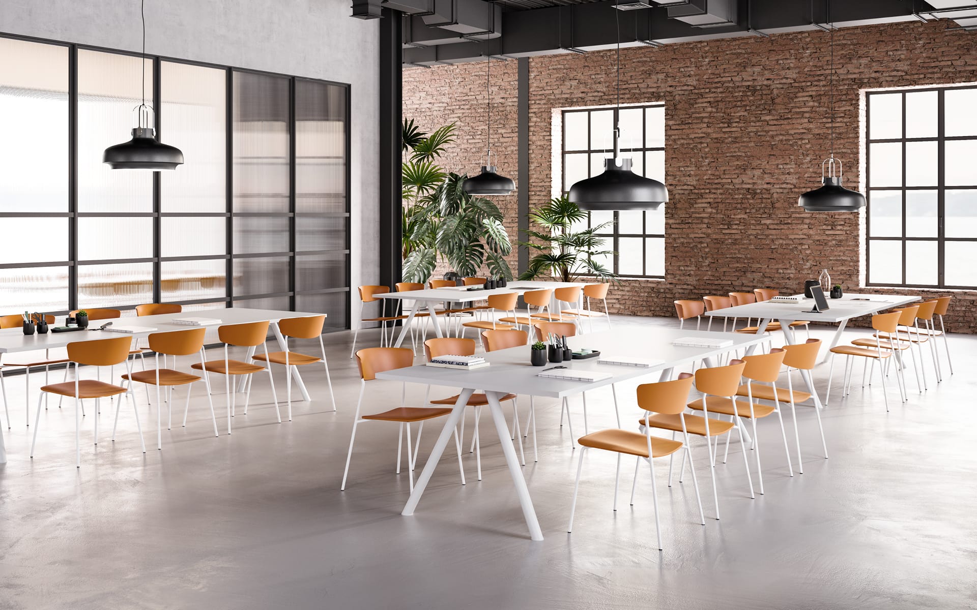 Wolfgang 50X Four Legs Fornasarig - lighter, stackable chair 2