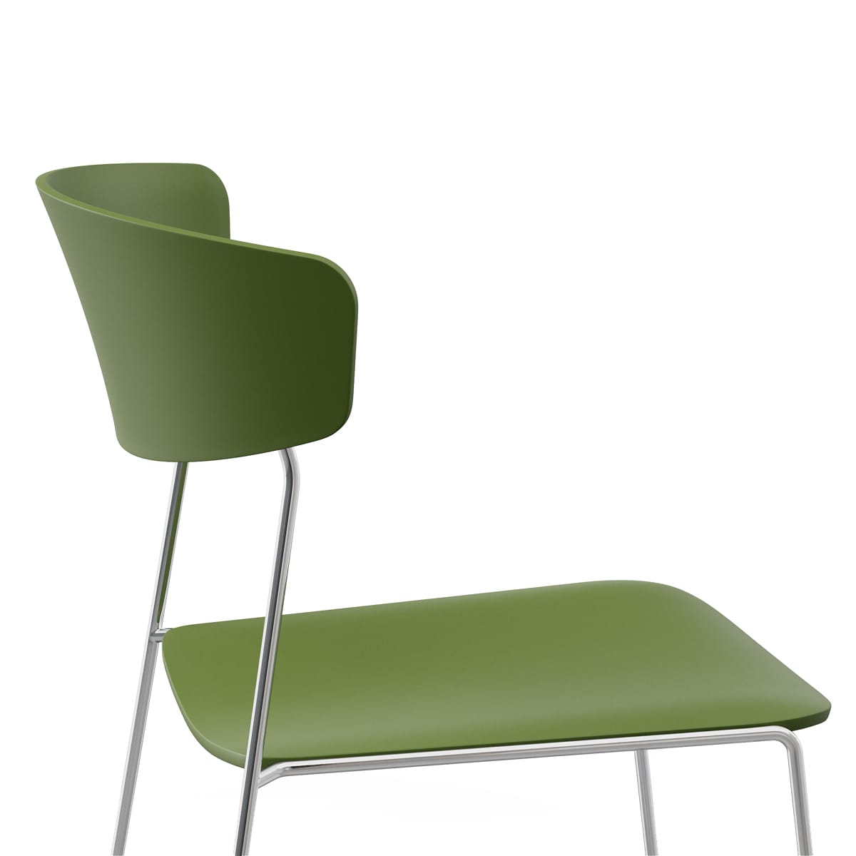 Fornasarig | Wolfgang 50X Sedia a slitta Design senza tempo, design sorprendente