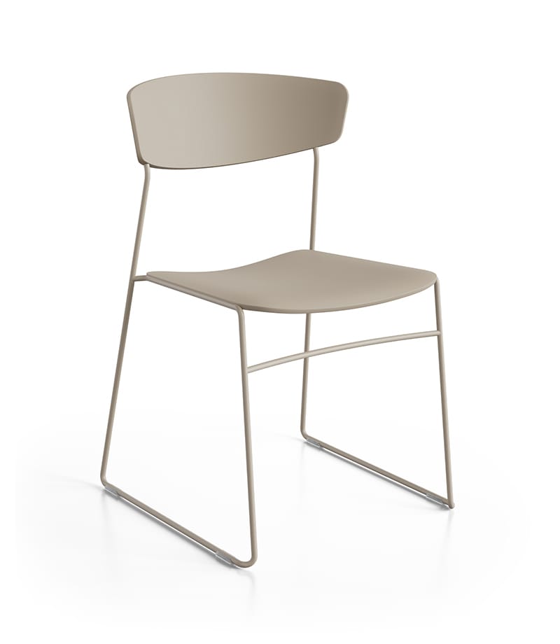 Wolfgang Wolfgang 50X Sled Fornasarig - lighter, stackable chair 15