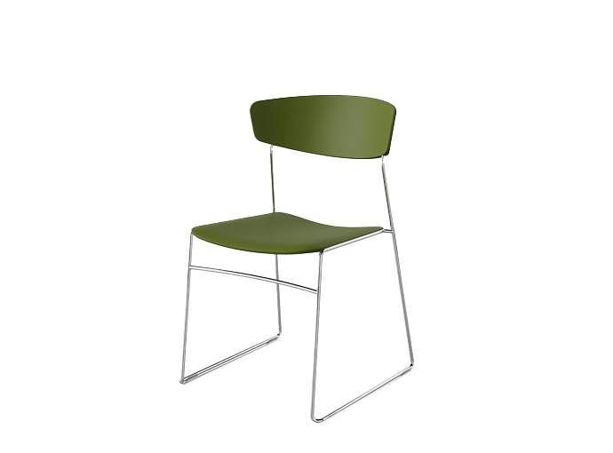 Wolfgang Wolfgang 50X Sled Fornasarig - lighter, stackable chair 23
