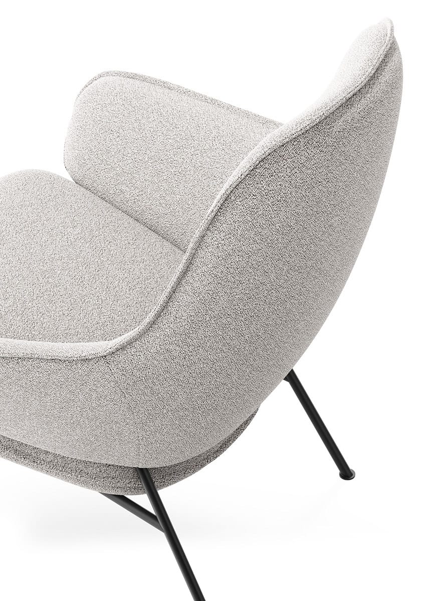 Wolfgang Metal Lounge High Back Fornasarig Elegance Scandinavian Design 11